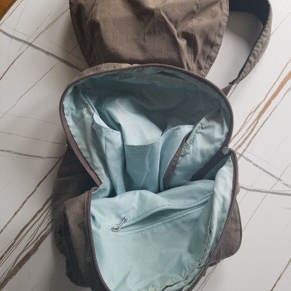 Baggalini Mission Khaki Purse Backpack - Picture 2 of 5